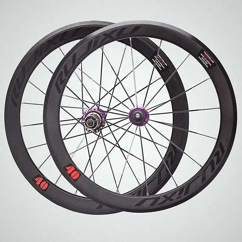 20 Inch 451/406 Kids Bike Wheelset Road Bicycle Wheels Disc Brake Clincher Hub