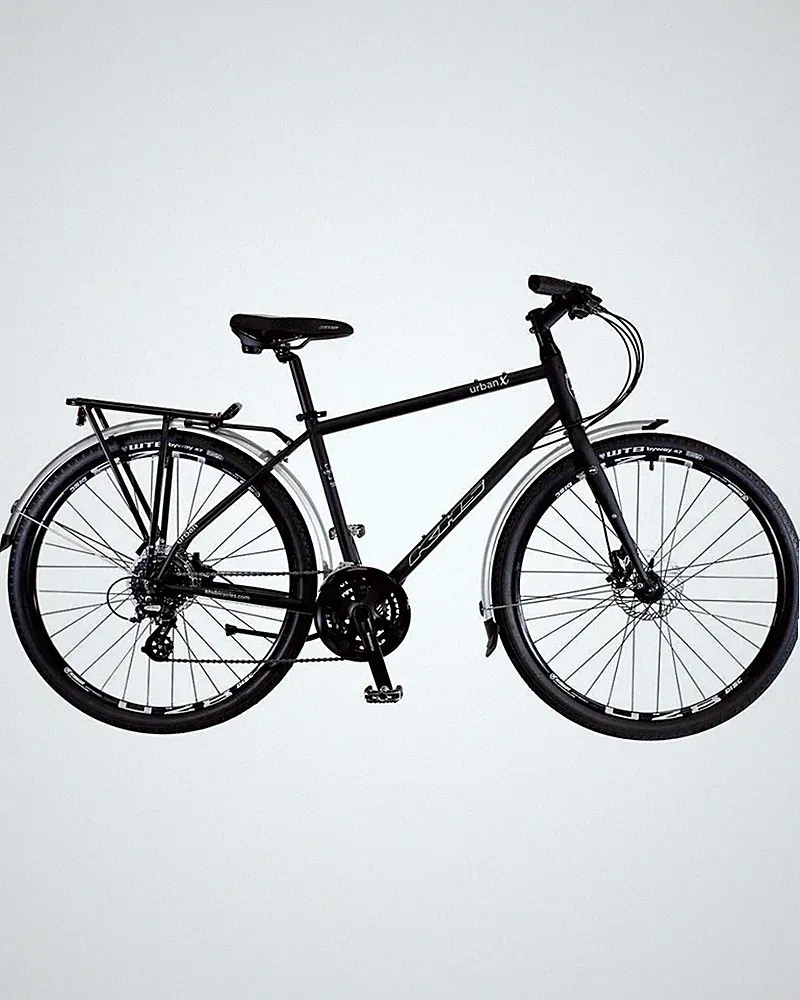 2025 KHS Urban X SC-100 650B 27.5 Commuter Bike 24-Speed Large Matte