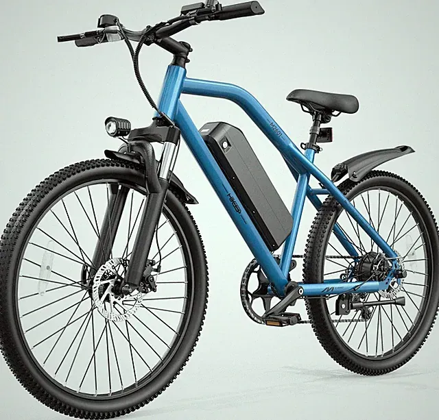 26" Electric Bike 500W 48V/7.8AH Adjustable Seat Commuter E-Bike for Adults