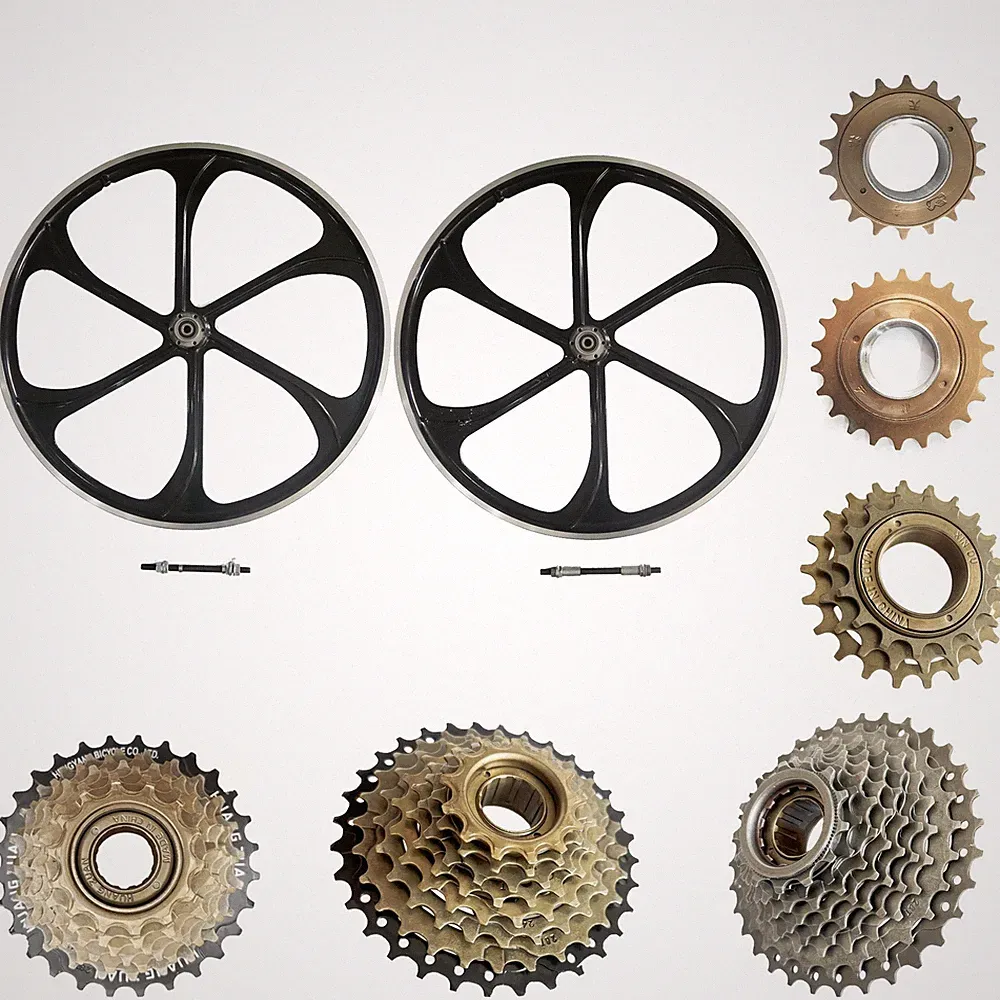 29'' Bicycle Mag Wheelset 100*135mm Alum w/ Single & Multiple Rotary Freewheel
