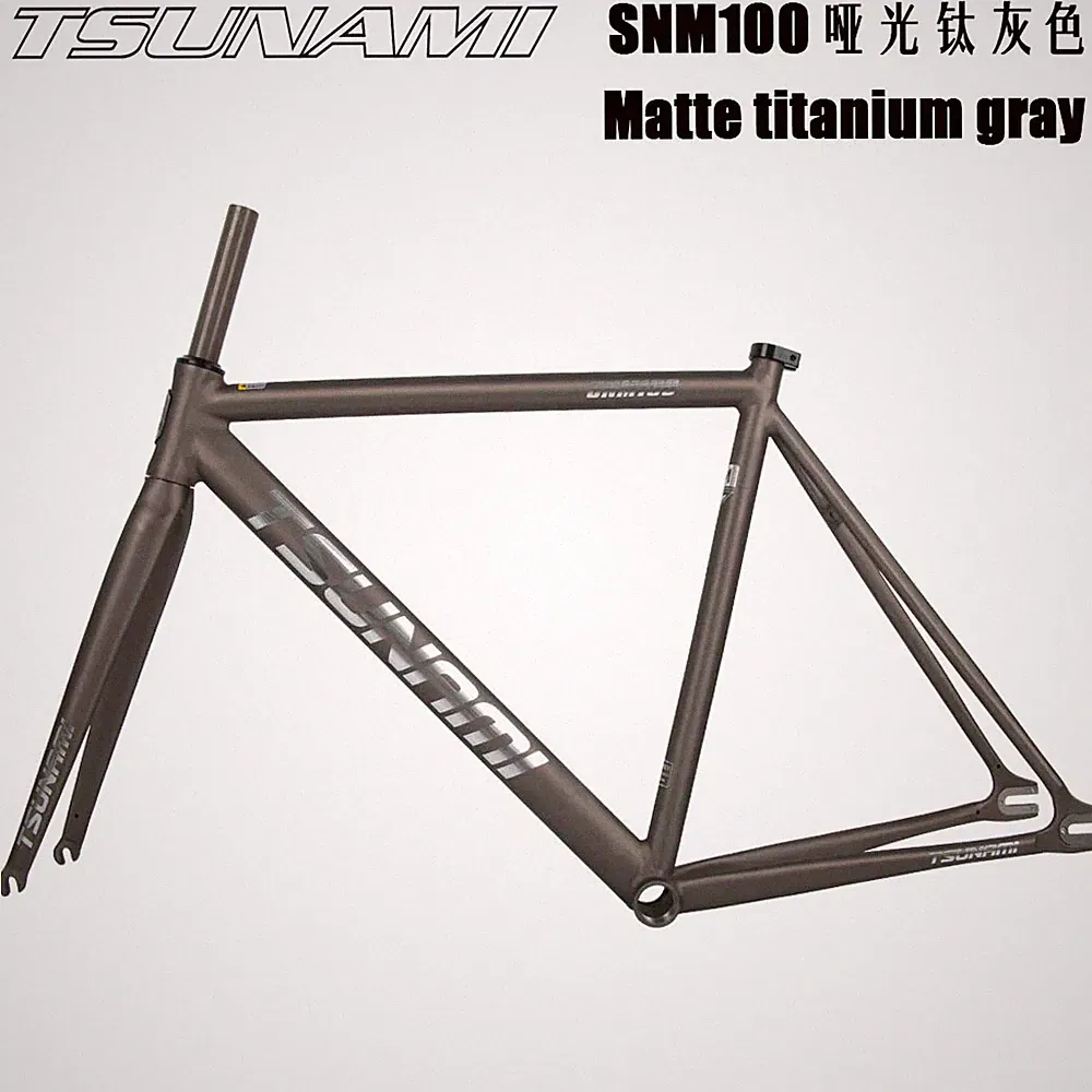700C Fixed Gear Bicycle Frameset 490/520/550/580mm Racetrack Bike Frame