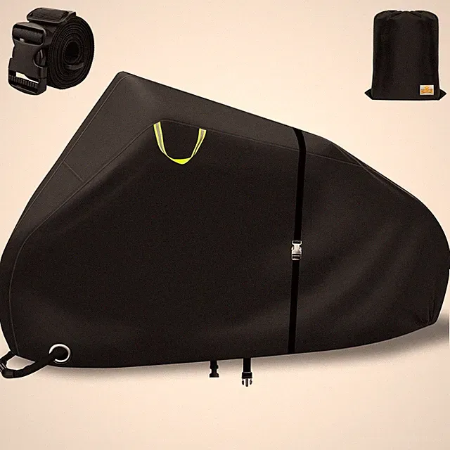 Bike Covers Outdoor Storage Waterproof for 2 Bikes,Heavy Duty 600D Polyester,...