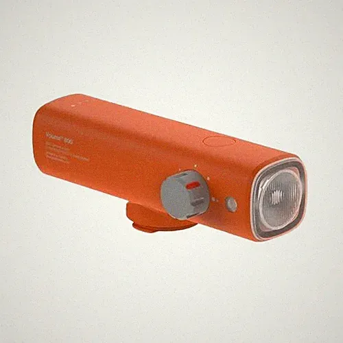 Bookman Urban Visibility Volume 800 Headlight Front Bike Light Lumen Orange
