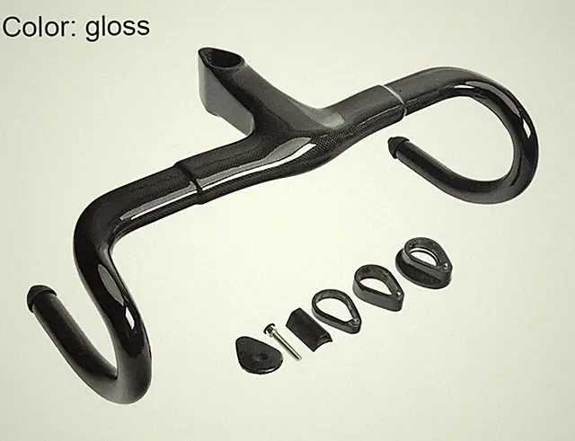 Carbon Road bike Integrated Handlebar within Bicycle Adapter Computer Mount