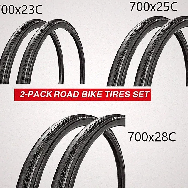 Chao YANG 2PC Urban Bicycle Tire Set MultiSize Foldable Double Tread Protectiion