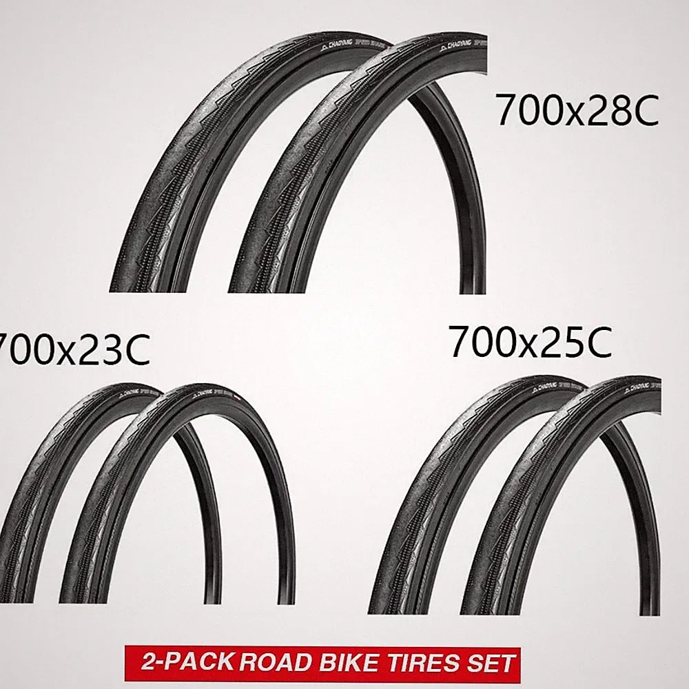 Chao YANG Urban Bicycle Tire Set 2PC MultiSize Foldable Double Tread Protectiion