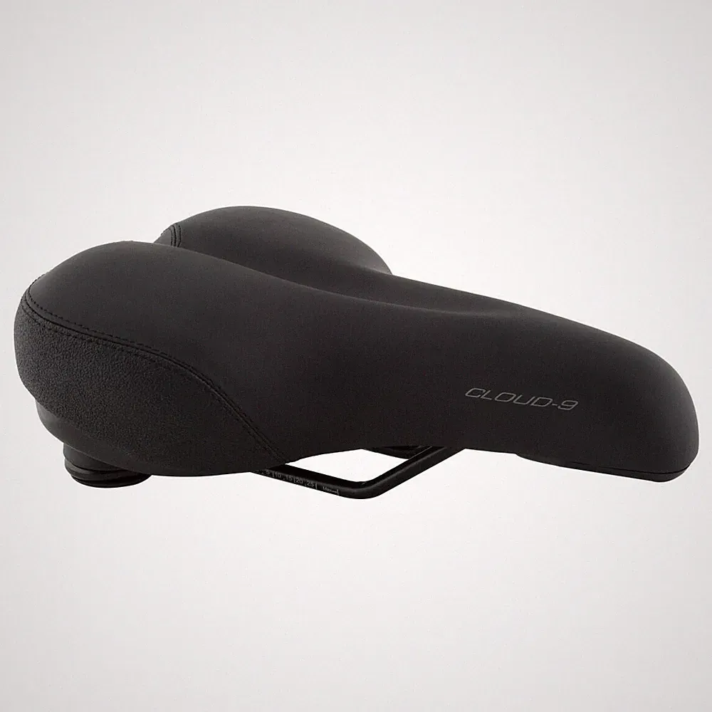 Cloud-9 Comfort Commuter Saddle Black Hybrid City Urban Beach Cruiser Bike Seat