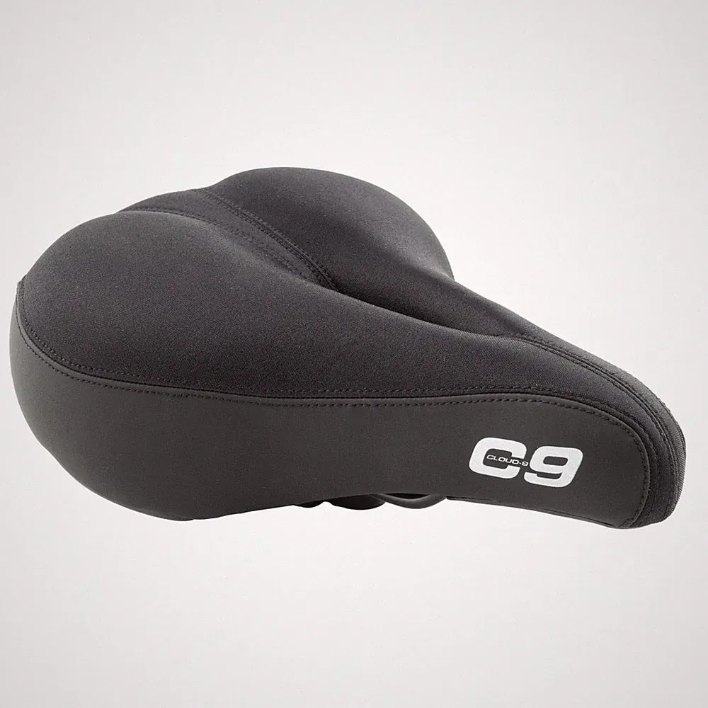 Cloud-9 Unisex Cruiser Bicycle Comfort Seat with Vented Relief & Elastomer