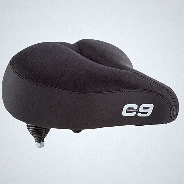 Cloud-9 Unisex Cut Out Bicycle Comfort Seat Cruiser Select Padding Airflow Black