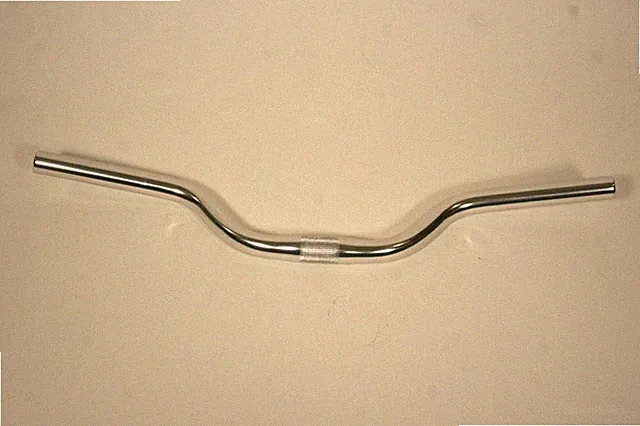Dimension Cruiser Alloy Riser Handlebar 21.5"Wx2"H 15 Deg Sweep 25.4 Clamp HB20