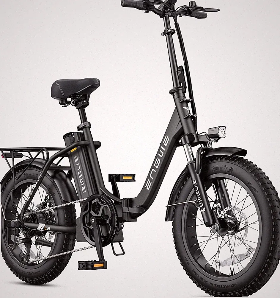 ENGWE 20" Fat Tire Electric Bike for Adult 1125W 52V 13AH Electric Bicycle Ebike