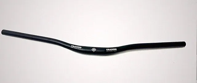FRAMED Alloy Riser Mountain Bike Handlebars Black 740mm 31.8mm 340g New