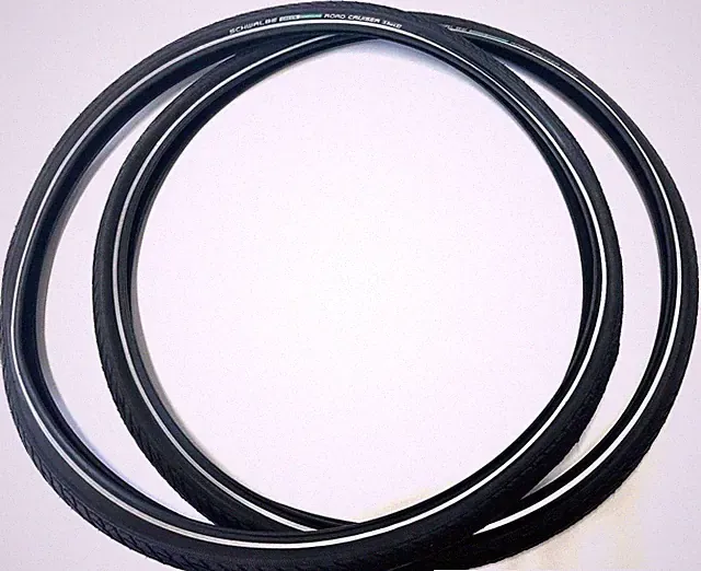 Lot of 4 SCHWALBE Road Cruiser Tire Twin K-Guard 3 700 x 40c Green Compound