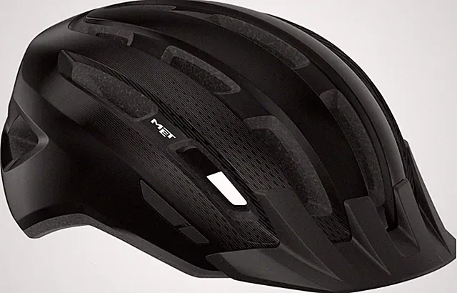 MET Downtown MIPS Urban Helmet Medium/Large Black Glossy