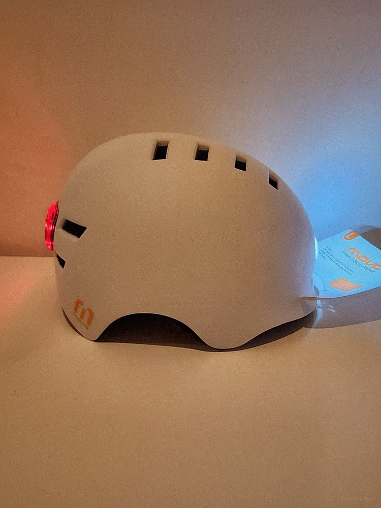Movo Urban LS Bicycle Helmet LED Lit Rechargeable, Large, In-Mold Technology 💖