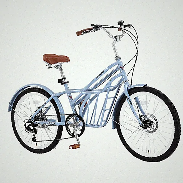 Multiple Colors Urban Bike 24 Inch Steel Frame 6 Speed Adult City Road Bicycle