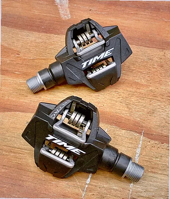 NIB Time ATAC XC 4 Black MTB Gravel Clipless Pedals New with Cleats Fixed France