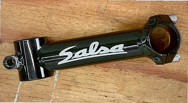 NOS Salsa Cromoto SUL 125mm Threadless Stem 1 1/8" 25.4 90 degree USA **READ**