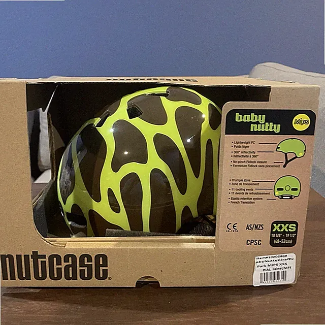 Nutcase Baby Nutty Helmet XXS Giraffic Multi-Sport Safety Bike Scooter