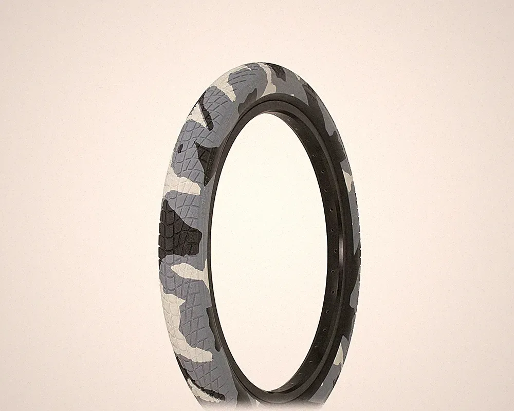 ONE (1) RALSON 20 x 2.35 URBAN CAMO SEMI-SLICK BMX BICYCLE TIRE.