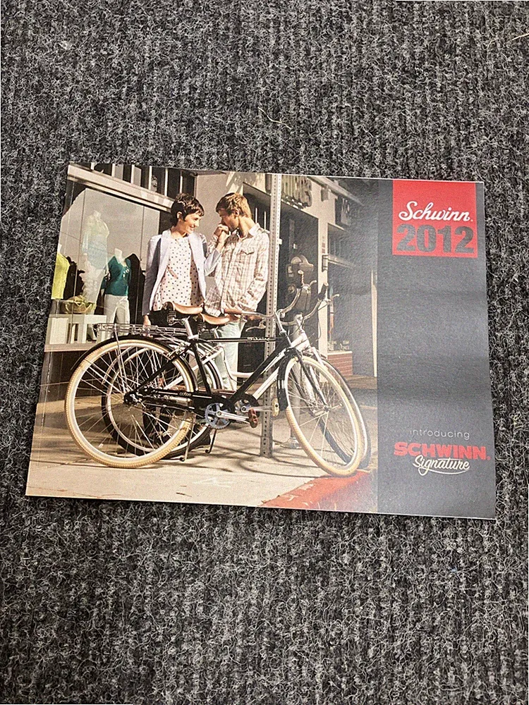 Schwinn Original 2012 Bicycle Sales Catalog Urban ,Cruiser,Road,Mountain,Kids