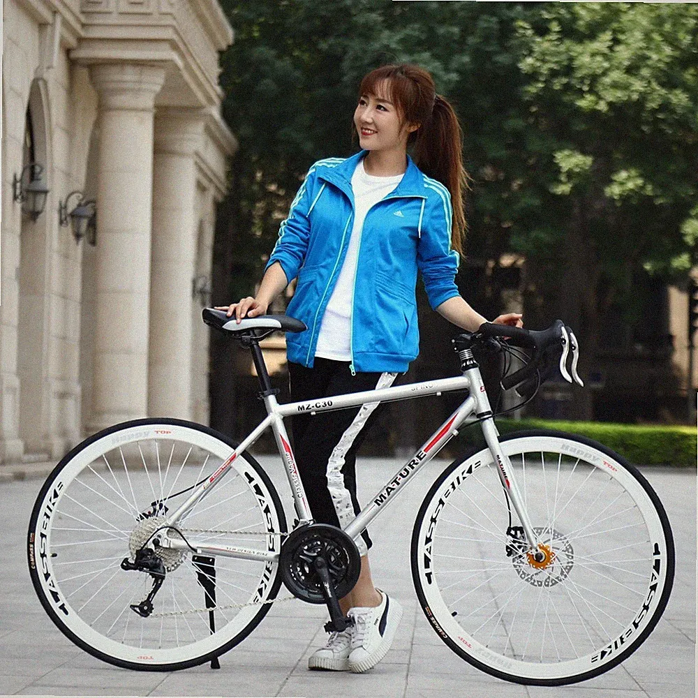 Shimano 33 Speed City Road Bike Urban Commuter Bicycle Drop Bar Adult Sport Men