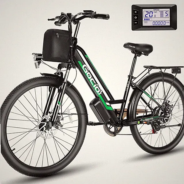 UL2849 Certified 26" Electric Bike for Adults, 750W Peak Motor, 48V 7.8Ah Batter