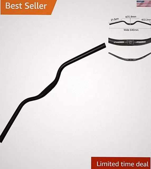 Urban Road Bike Bicycle Retro Handlebar 31.8mm Moustache Shape Wide 640mm
