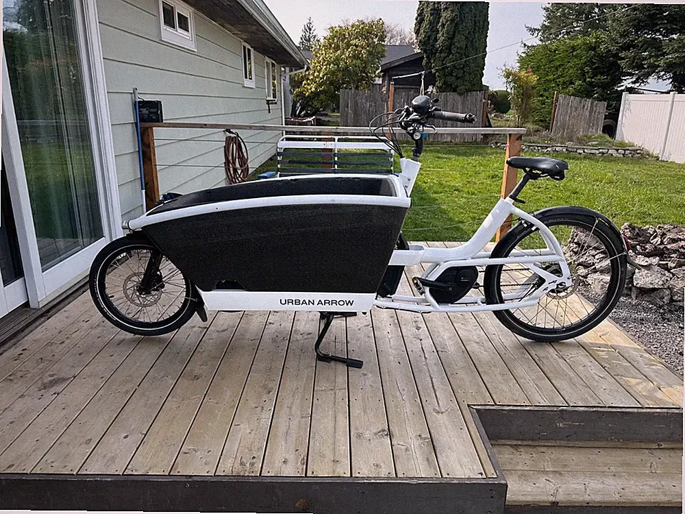 USED 2016 Urban Arrow Family Performance Line Front Loader E-Cargo Bike