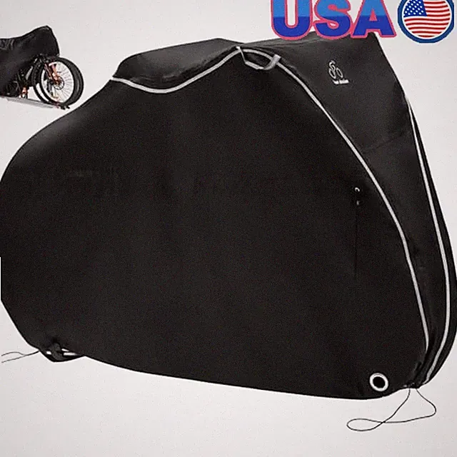 Waterproof Heavy Duty Bike Cover Outdoor Storage 2 Bikes Travel Protection New