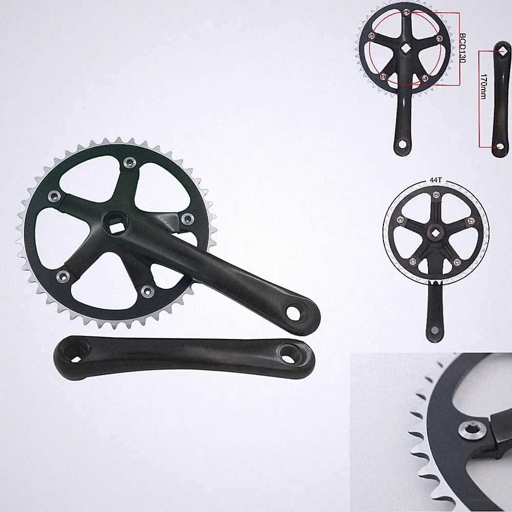 Weeras Urban Folding Bicycle Single Tooth Disc 44T 130Bcd 170Mm Crank Set Is