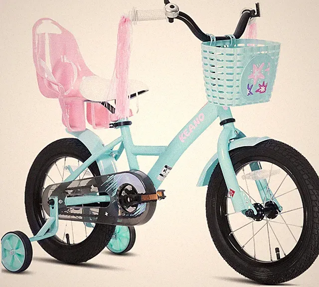 Zinnia 14 16 20 Inch Kids Bike for Girls Ages 3-10 Years, Girls' Bikes with Trai